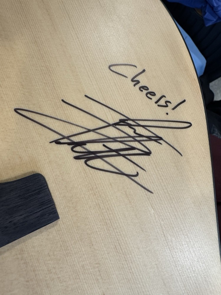 Thomas Rhett Signed Guitar