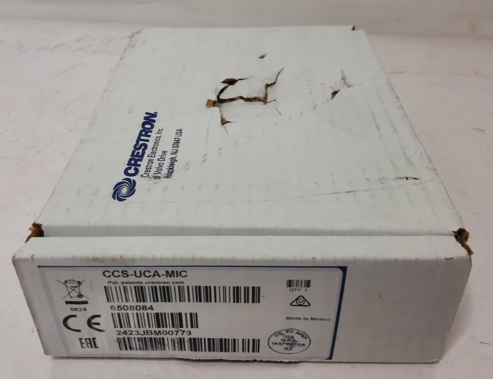 Crestron CCS-UCA-MIC Microphone Pod - New Open Box