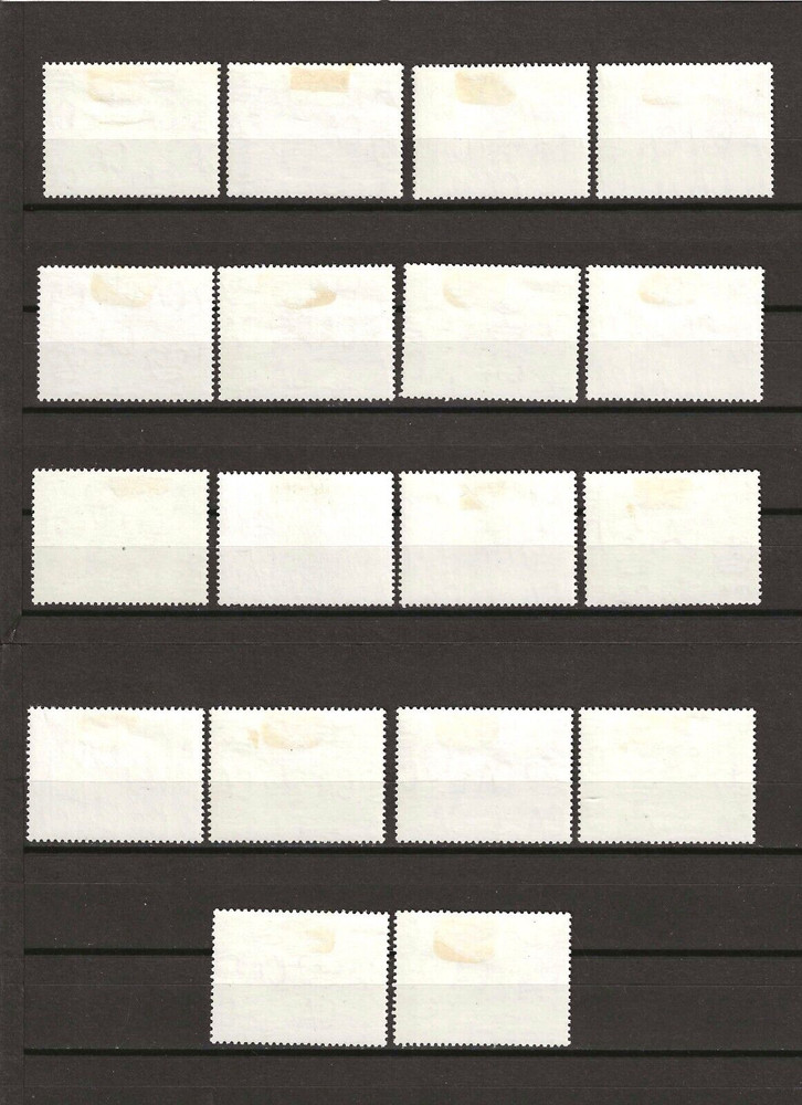 BERMUDA 1962/68 SG 163/179 MINT