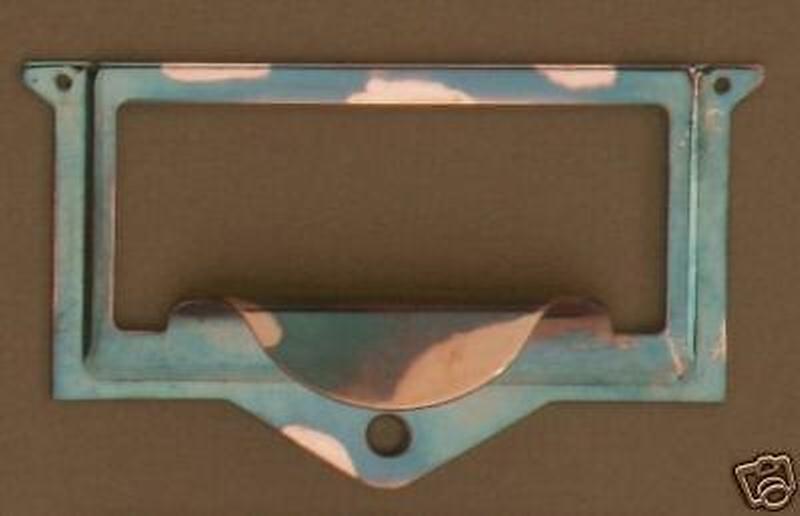 GLOBE WERNICKE/MACEY COMMERCIAL STACK FILE DRAWER HARDWARE! JAPANING/BRONZE ALSO