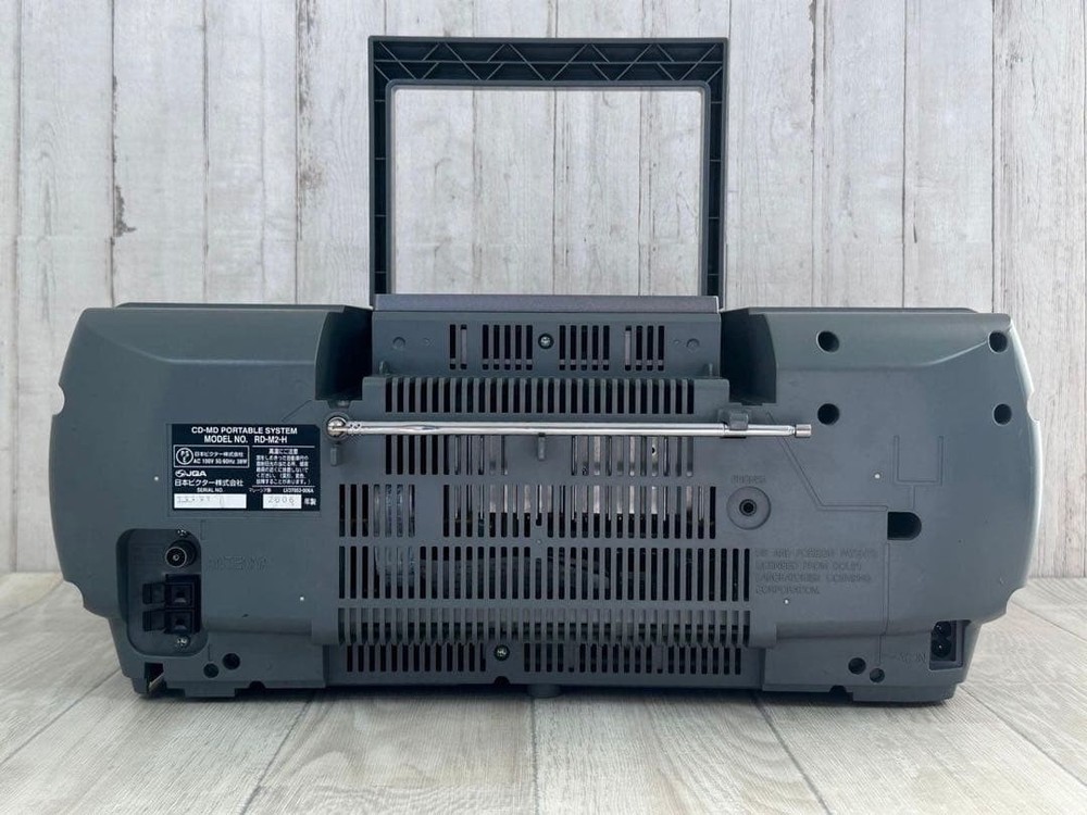 Victor RD-M2 Clavia CD MD USB Memory Radio System Remote w/Manual FullyFunction