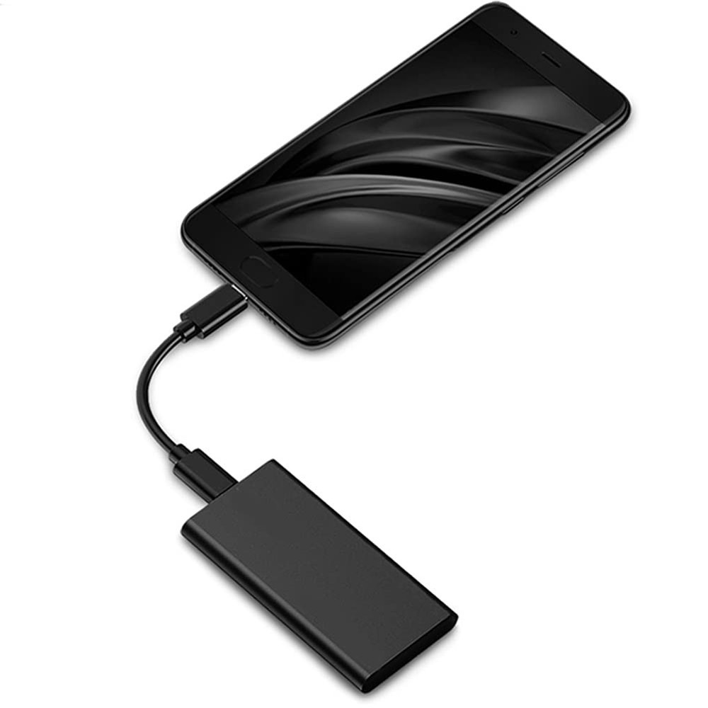 USB C to C Data Cable Short Charging Cable(About 4.8 Inch, Black
