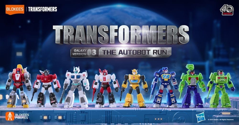 Blokees Transformers Galaxy Version 3 The Autobot Run Mini Model / SLAG /