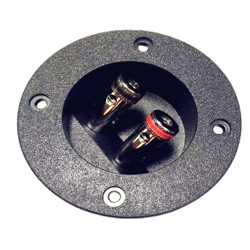 Speaker Junction Box Plastic Electronic Container Case Two-position Binding Post