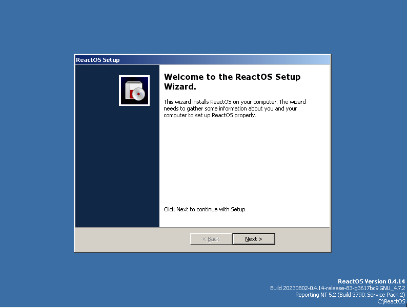 ReactOS Operating System DVD Windows NT Reimplementation! Same Day Shipping USA!