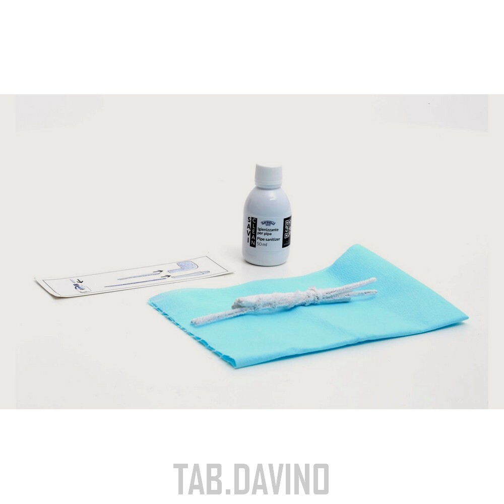 Savinelli Savi Clean Kit Pipe Cleaning Liquid Brushes