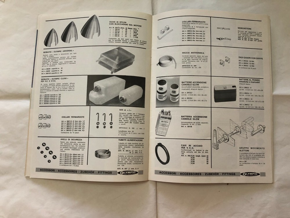 OLYMPIC CATALOG MODELS AIRCRAFT NAVAL.
