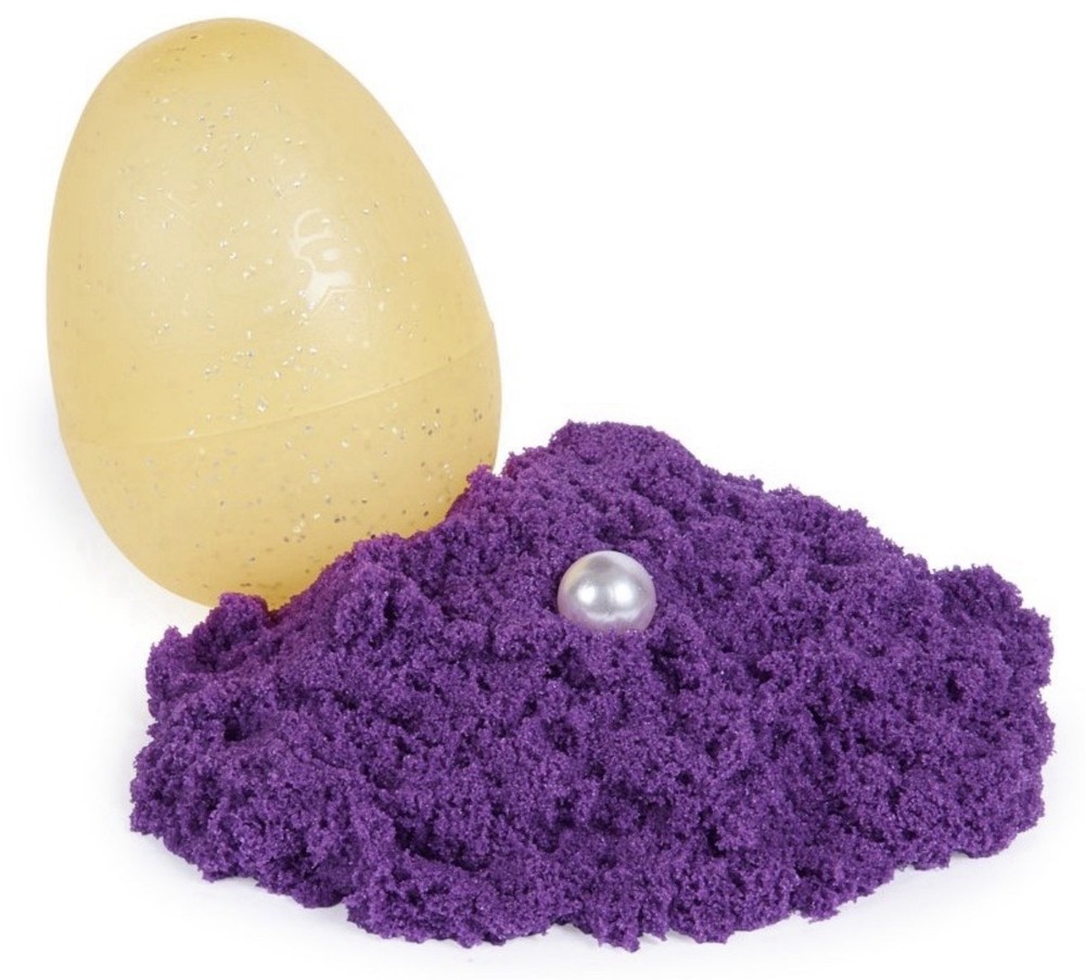 New/Sealed Spin Master Easter Kinetic Sand "Egg-Citing" 3 Pack Eggs 6 oz Total