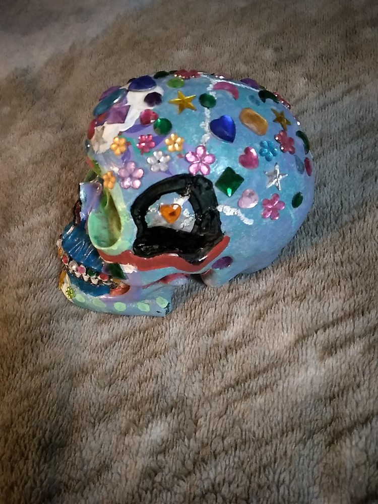 Decrotive Skull - Colorful