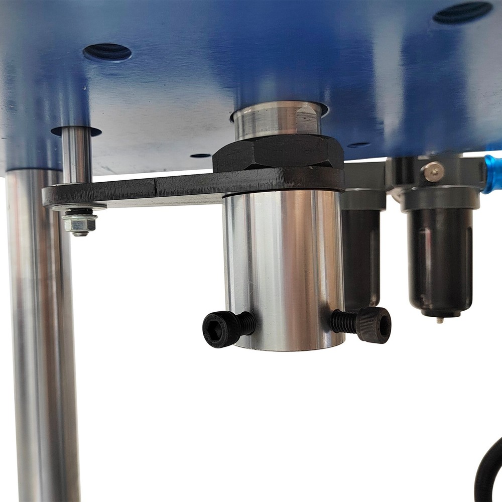 110V 8 Tons Pneumatic Punch Press Machine 17636Lbs with Controller 4 Columns