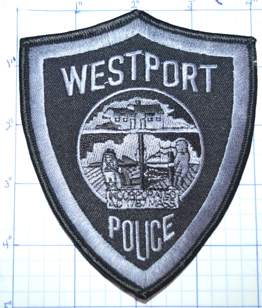MASSACHUSETTS, WESTPORT POLICE DEPT SUBDUED PATCH