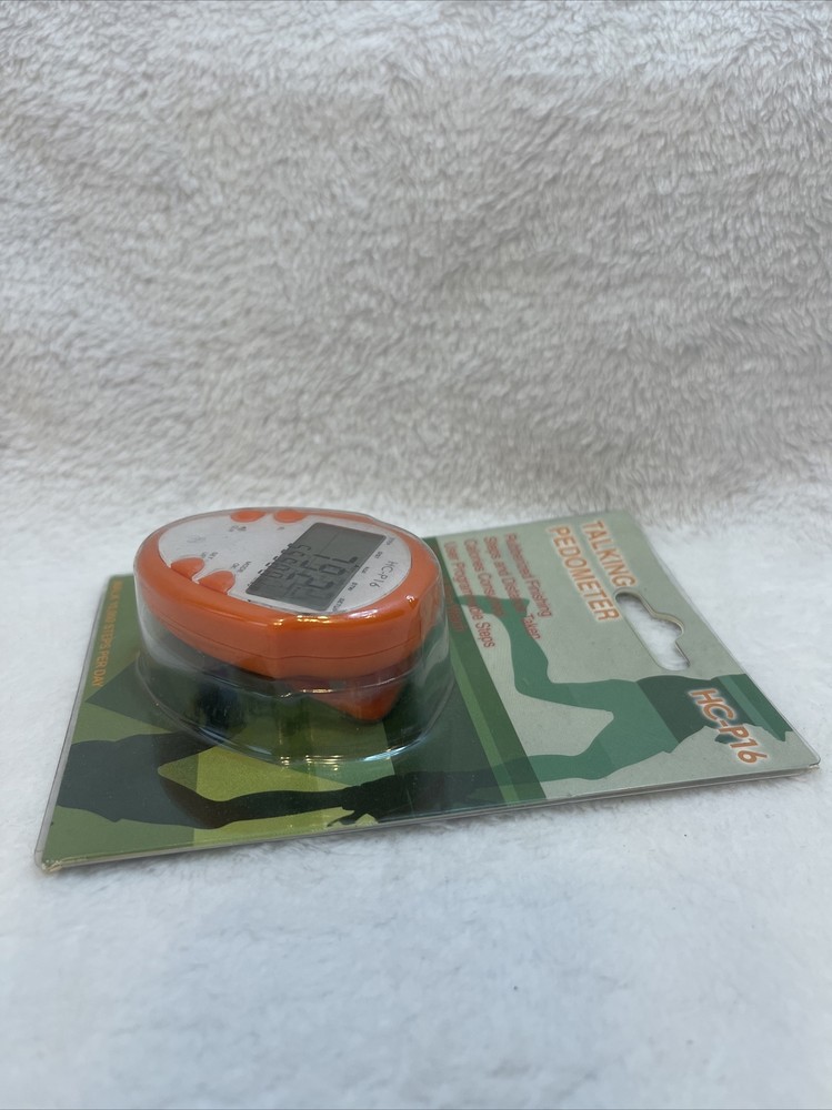 New Old Stock Talking Pedometer HC-P16