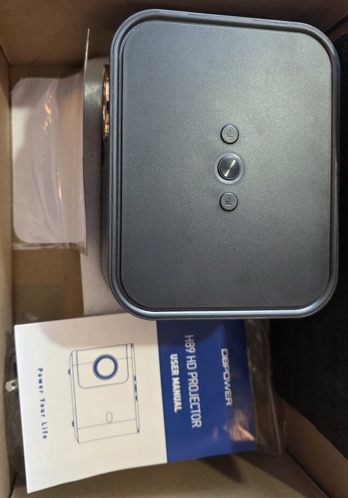 DBPOWER LCD VIDEO, H89 HD PROJECTOR.