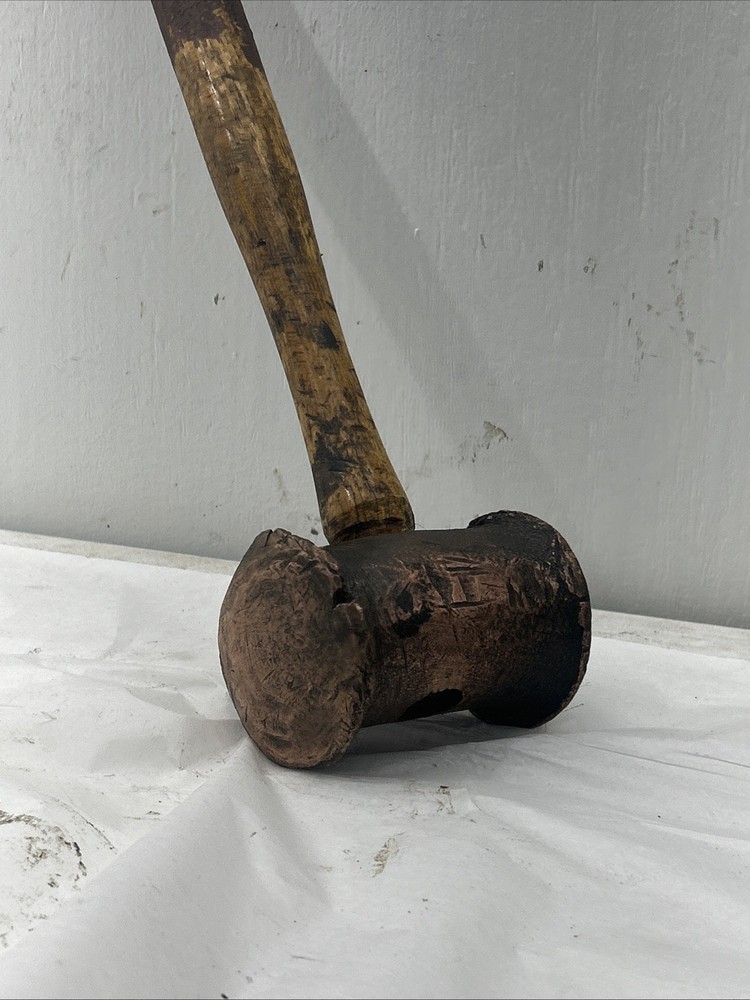 Vintage Copper Mallet, 5.5# Copper Hammer