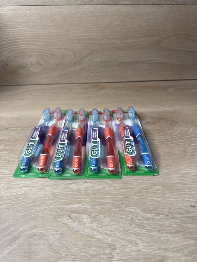 Gum Toothbrush 525 Technique Deep Clean Soft (4 Pack)