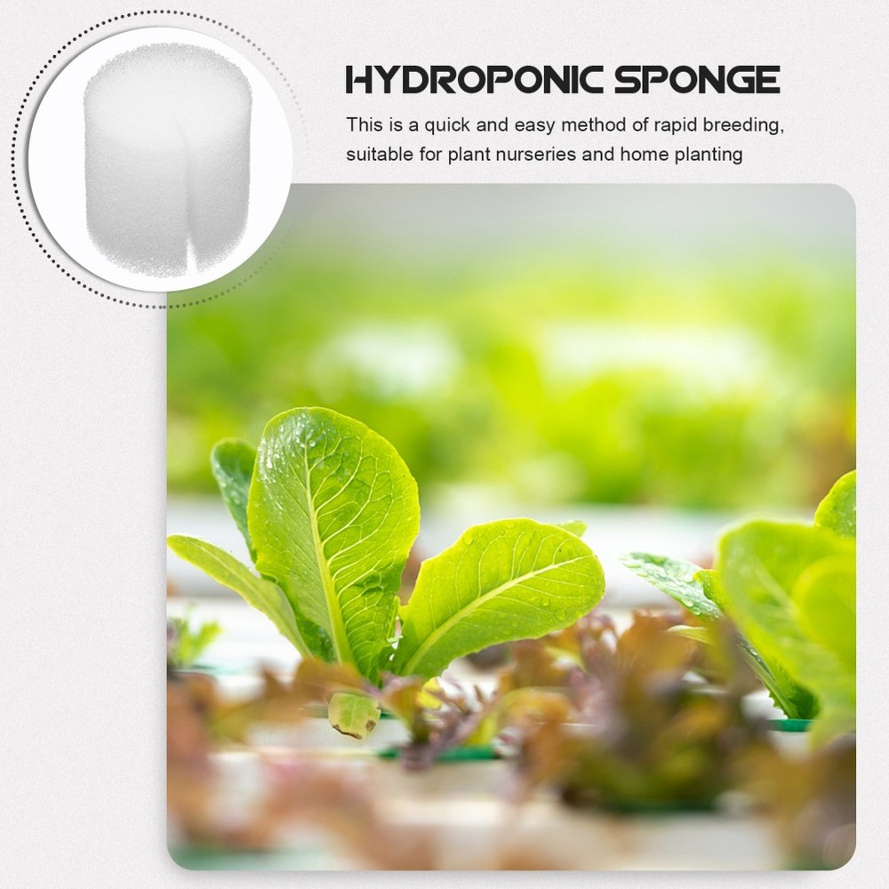 100Pcs Hydroponic Sponge Vegetables Cultivation System Gardening Tool