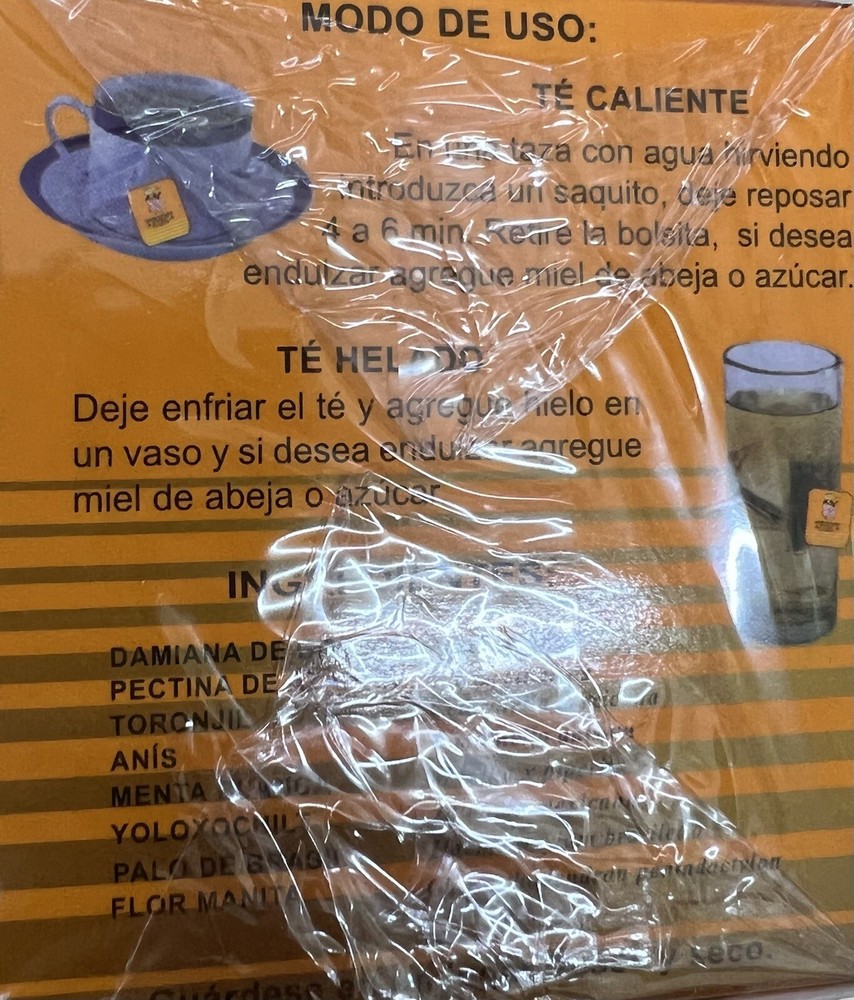 TE ERVIOXIL tea 2 Pack 50 Tea Bags
