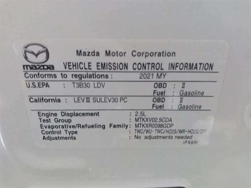 2021 Cx-30 Display Screen,Df5r611j0 Sku#3607077