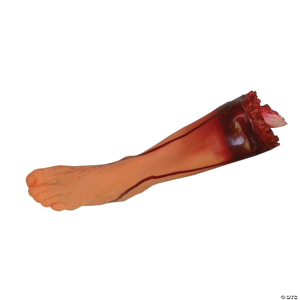 Severed Left Leg Prop | Halloween Decoration