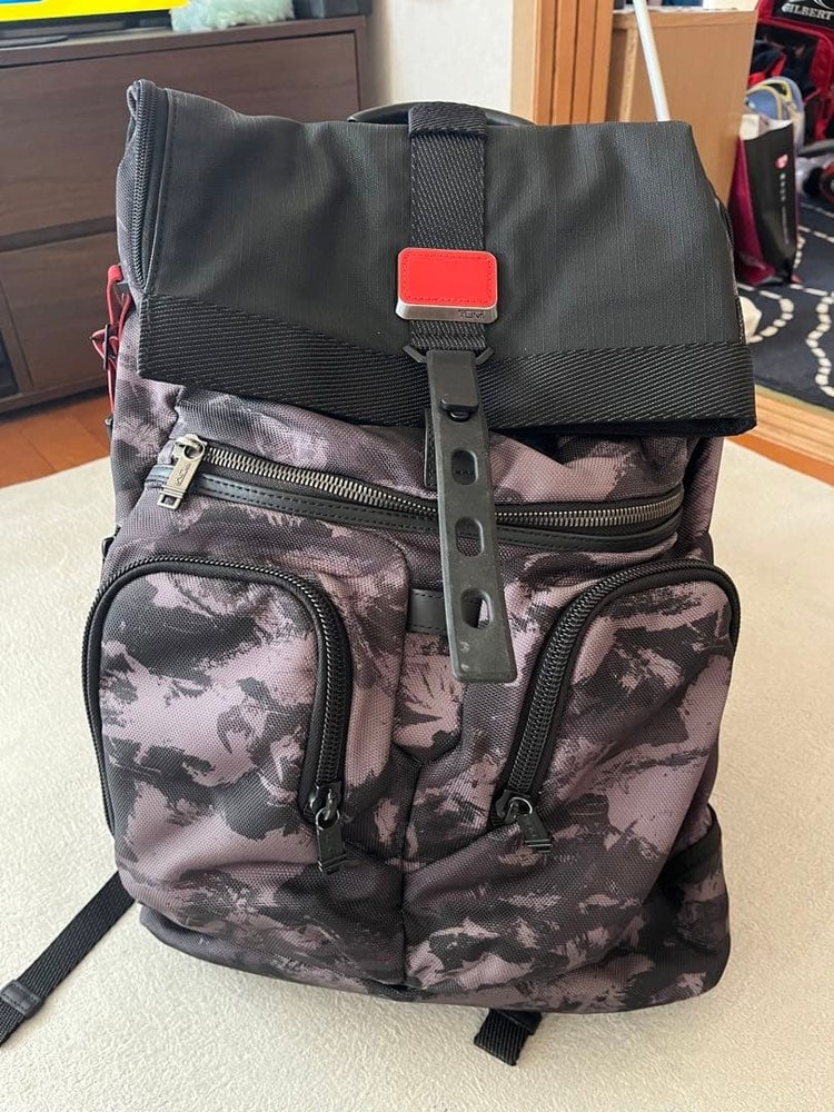 Tumi Backpack Gray  Condition Used Bag Travel Office