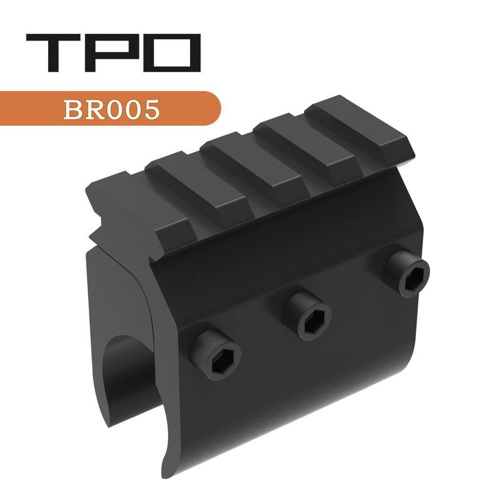 Barrel Mount with Picatinny Rail for Laser Flashlight