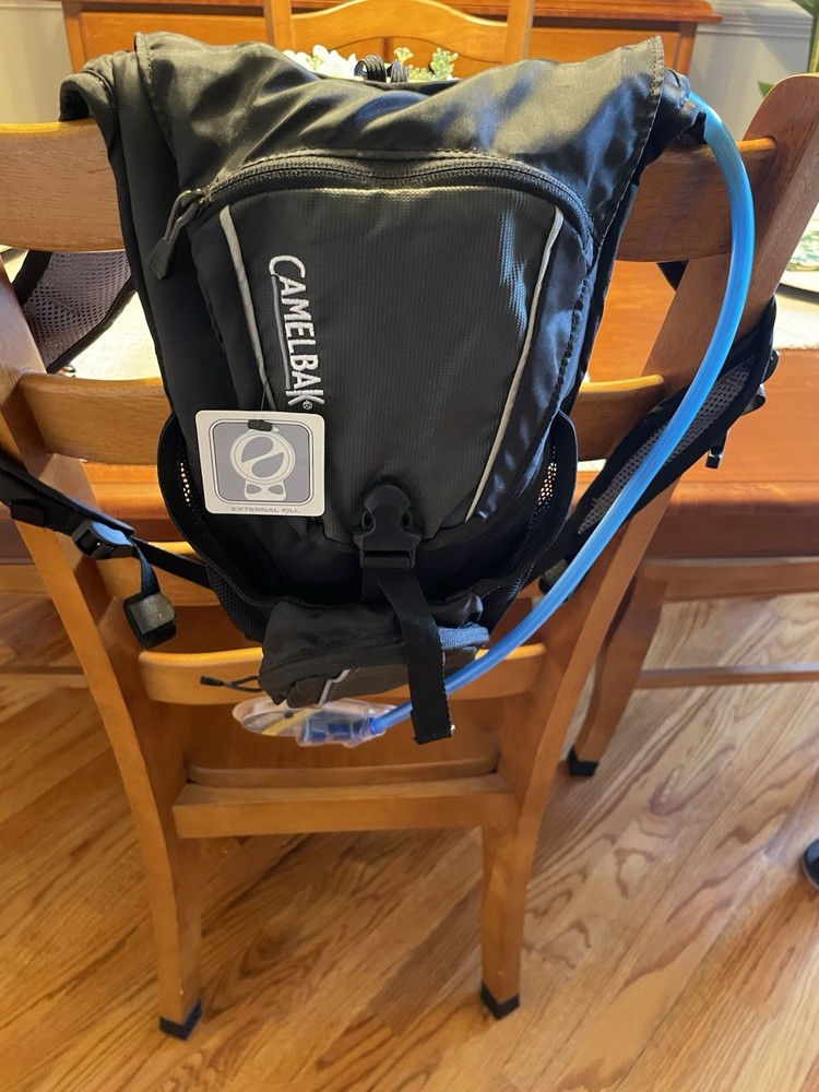 New! CamelBak Hydration Backpack Black Lightweight Adjustable Mesh Straps