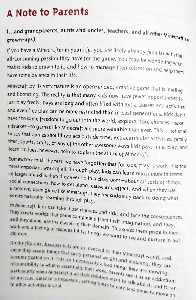 2015 Visual Guide to Minecraft Tips Hints Projects Clark Dunsmann Moltz Book