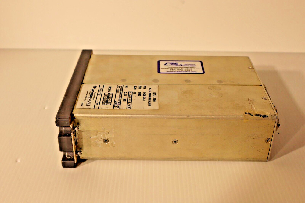 Universal Avionics DTU-100 Data Transfer Unit 1406-01-1 Removed Working