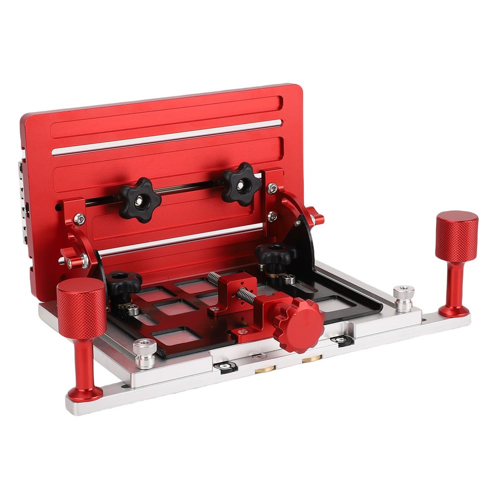 Adjustable Table Saw Vertical Push Handle Woodworking Backer Backplate Clip Kit