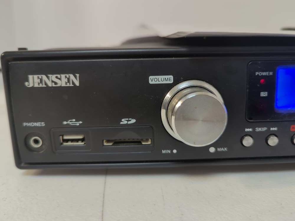 Jensen Record Player JTA-460 Digital Encoding System + AM/FM USB With Manual
