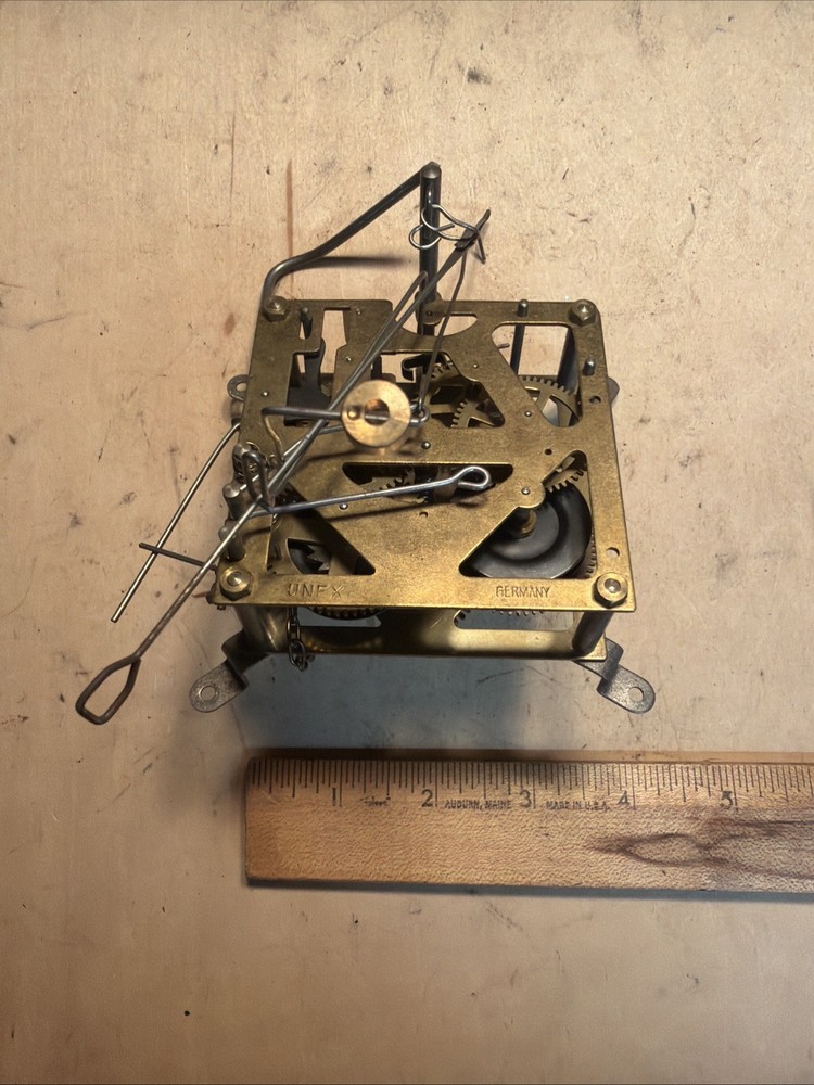 Vintage Germany Cuckoo Clock Unex Movement part