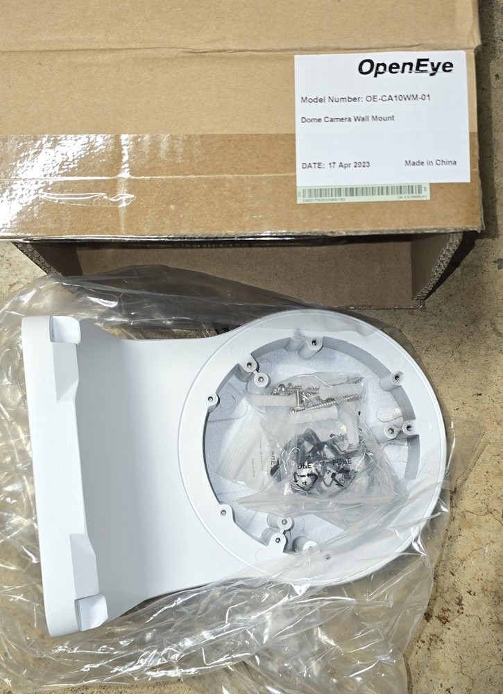 OpenEye OE-CA10WM-01 Dome Camera Wall Mount