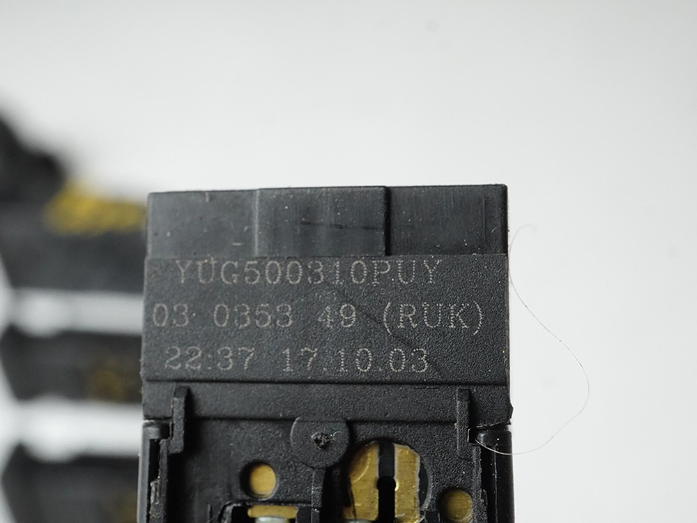 2003 - 2005 Land Rover Freelander Dimmer Light Ac Defrost Mirror Adjust Switchs