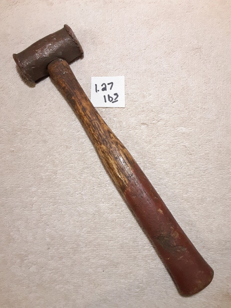 Vintage Eureka Copper Hammer 1.27 Lbs