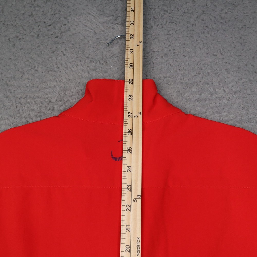 Zero Restriction Z710 Snap Pullover Mens Medium Red Heather Performance Golf