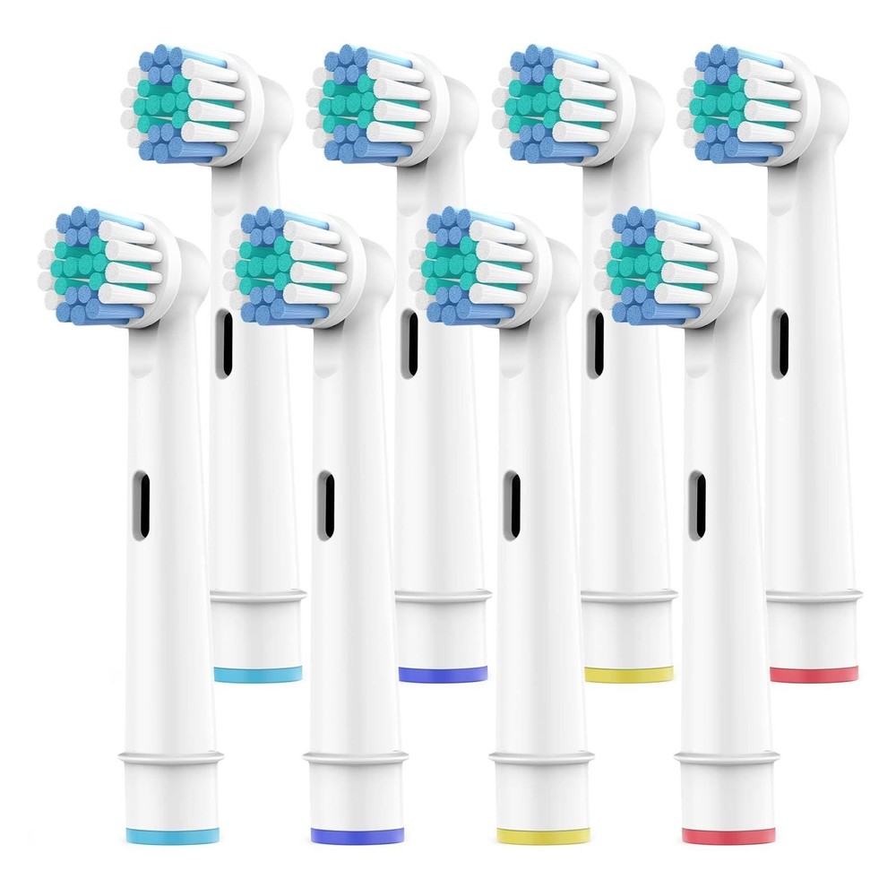 Oral-B Compatible Toothbrush Heads 8 Pack – Precision Clean, Medium Soft Bristle