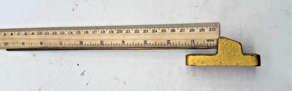 Dual Chime Rods for Clock. longest 10" (CM52-0880)