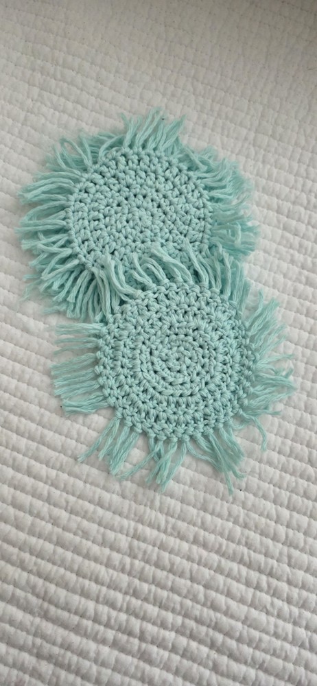 Handmade Crochet Coasters