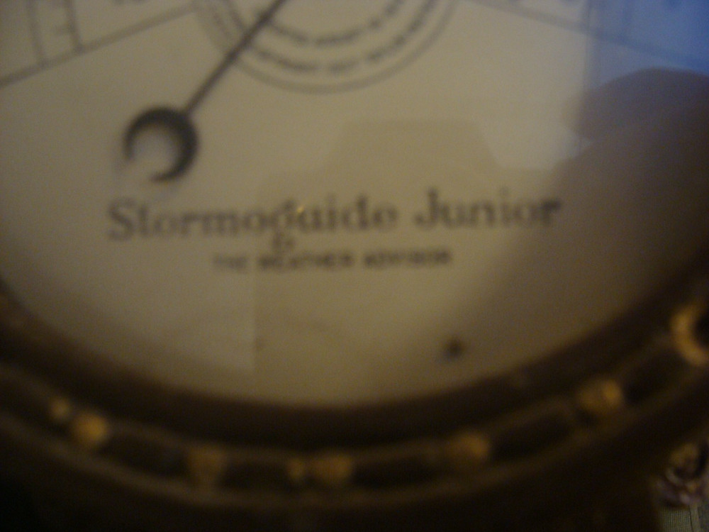 taylor stormoguide junior 1927 barometer (as is) read description