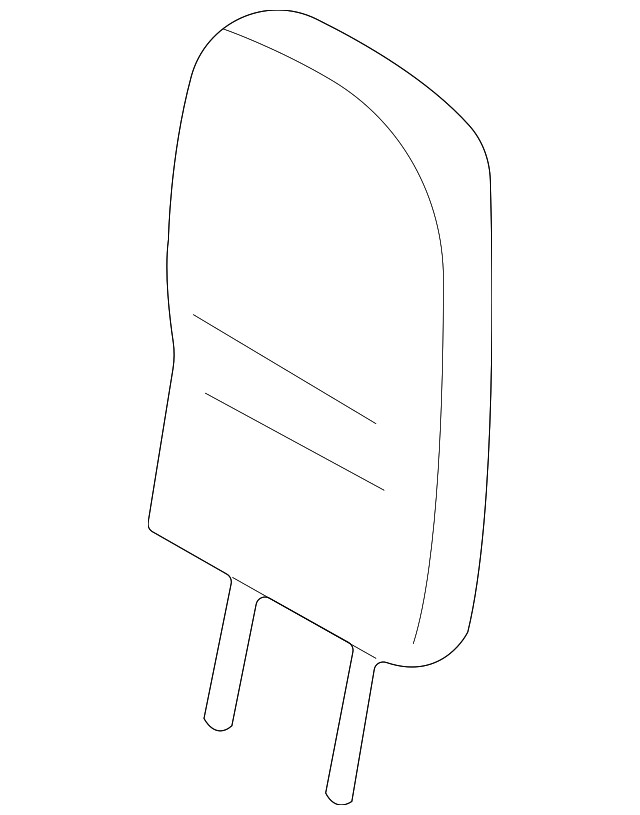 Genuine Mitsubishi Headrest 6971A736HA