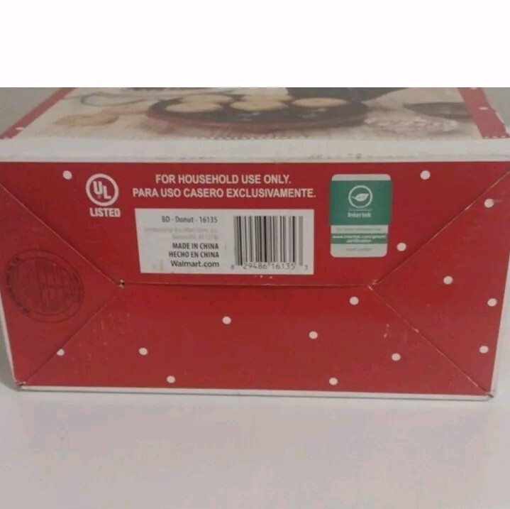 Mini Red Donut Maker New Holiday Time