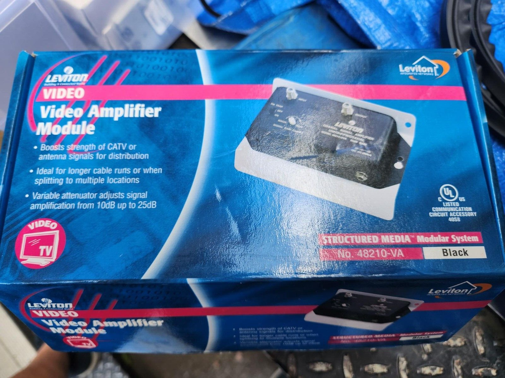 Leviton 48210-VA Video Amplifier Module