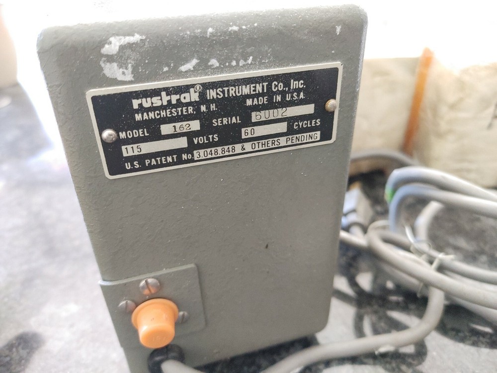 Rustrak Input Chart Pressure Recorder 162 115 Volts 60 cycles