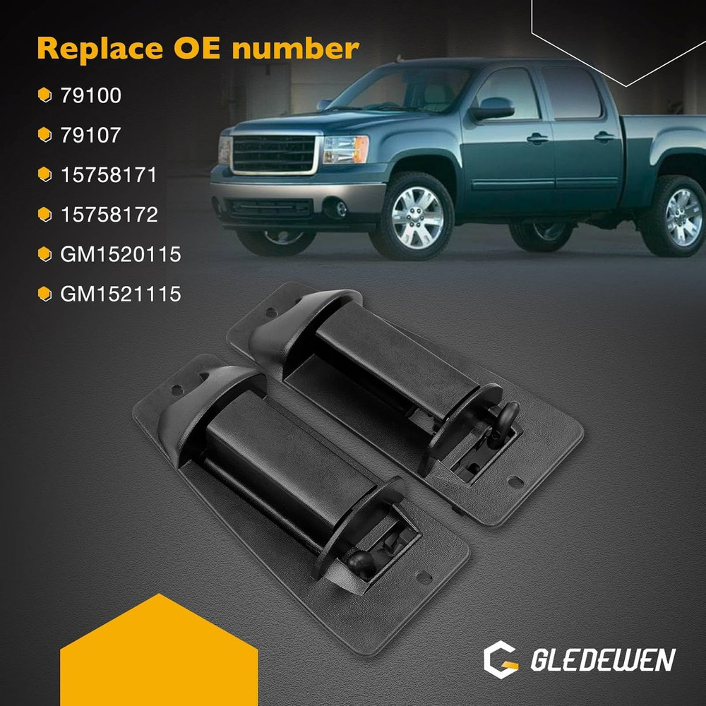 Extended Cab Door Handle Rear Left Driver and Right Passgenger Side | for 1999-2