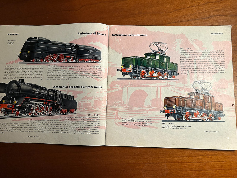 MARKLIN Catalog - Year 1957 - HO Scale - Rare!