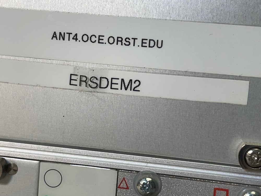 ERSDEM-2 Multi-Rate Earth Resource Satellite Demodulator NASA