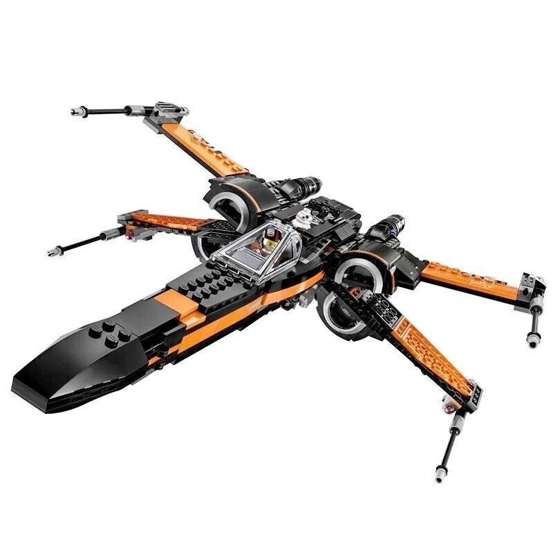 748PCS Galactic Starfighter Building Blocks Model Kit 75102 (Compatible)