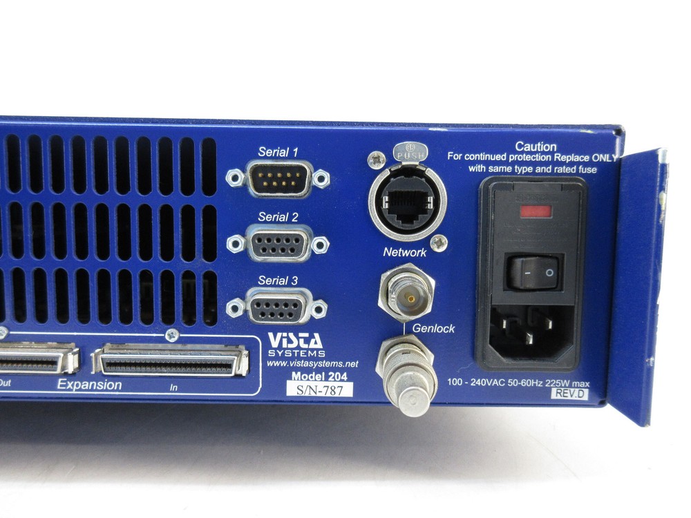 Vista Systems Spyder 204 Processing System