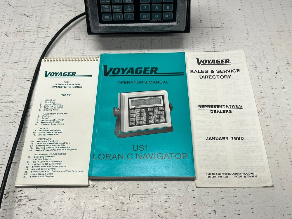 Voyager US1 LORAN C Navigator