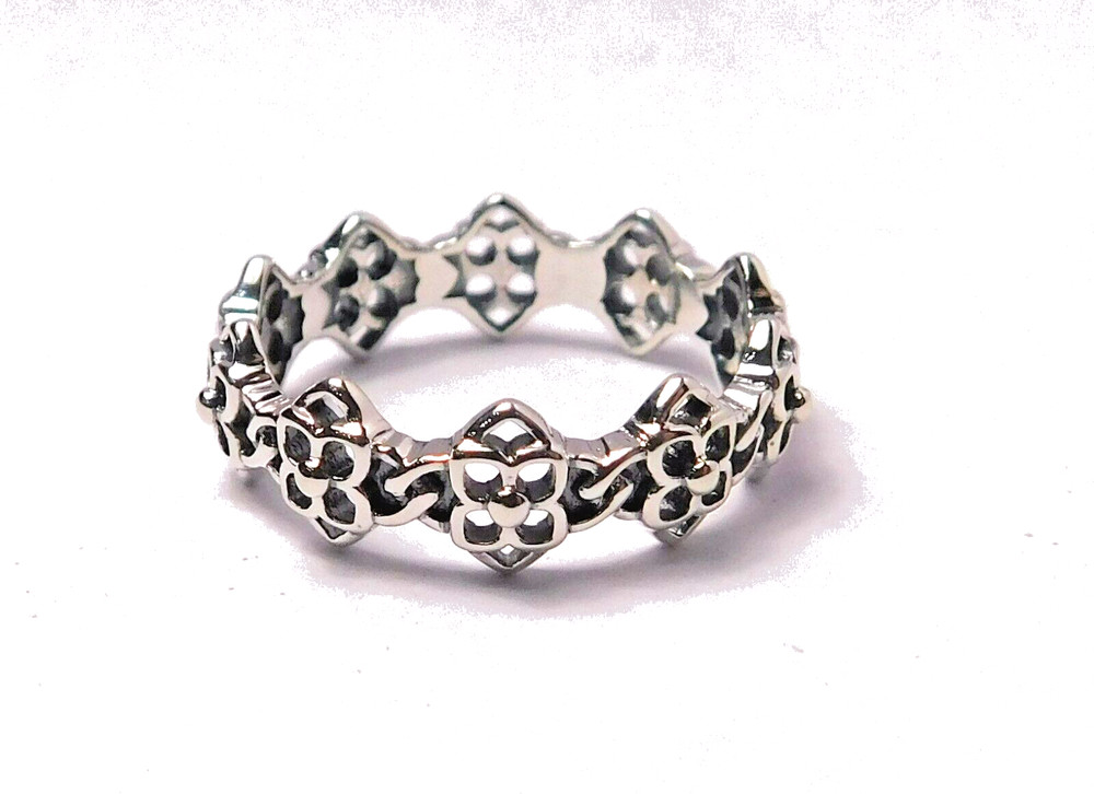 Authentic Pandora Ring, Rose Flower Ring, 199401C00